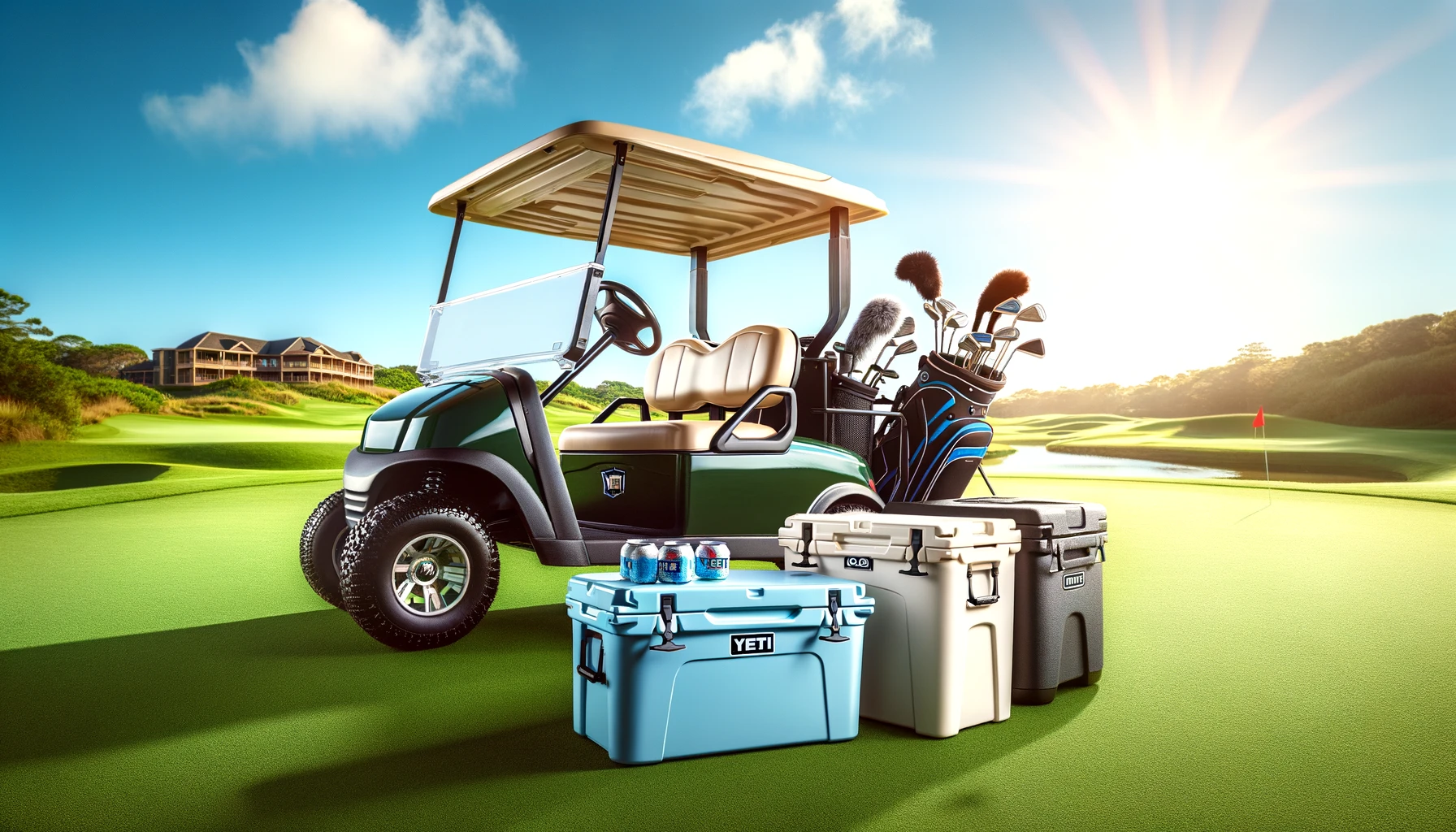 golf cart cooler