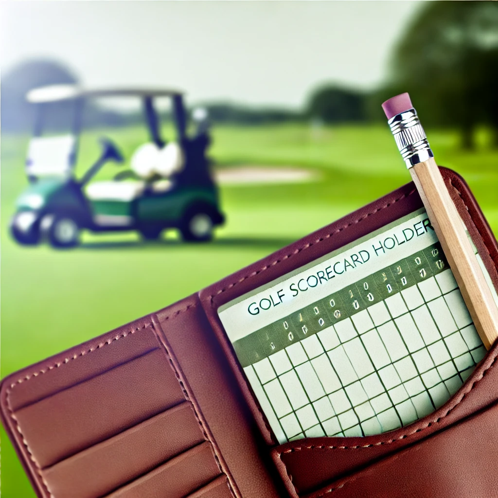 golf scorecard holder