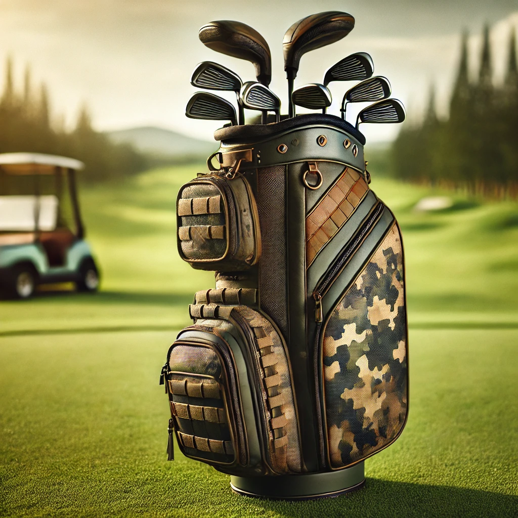 camo golf bag