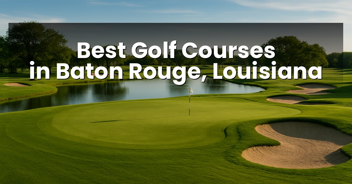 Best Golf Courses in Baton Rouge, Louisiana