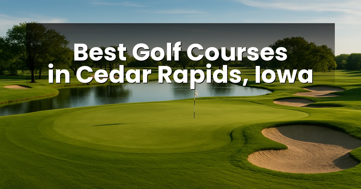 Best Golf Courses in Cedar Rapids, Iowa