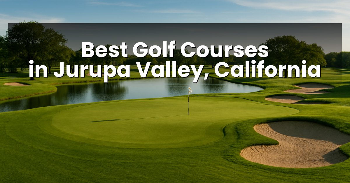 Best Golf Courses in Jurupa Valley, California