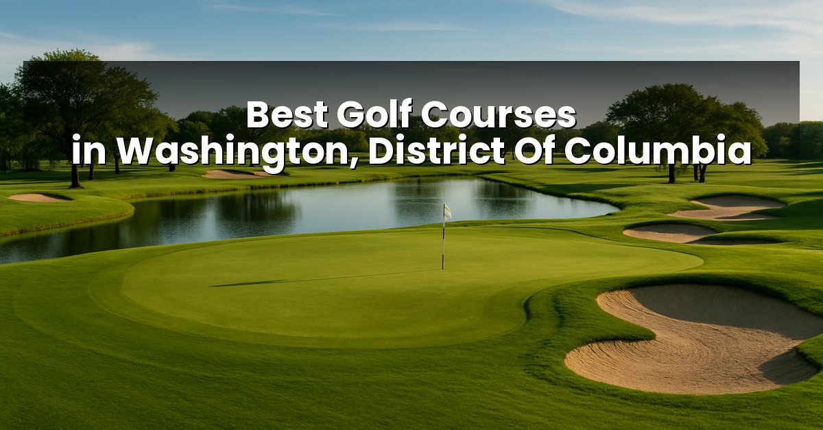 Best Golf Courses in Washington, District Of Columbia