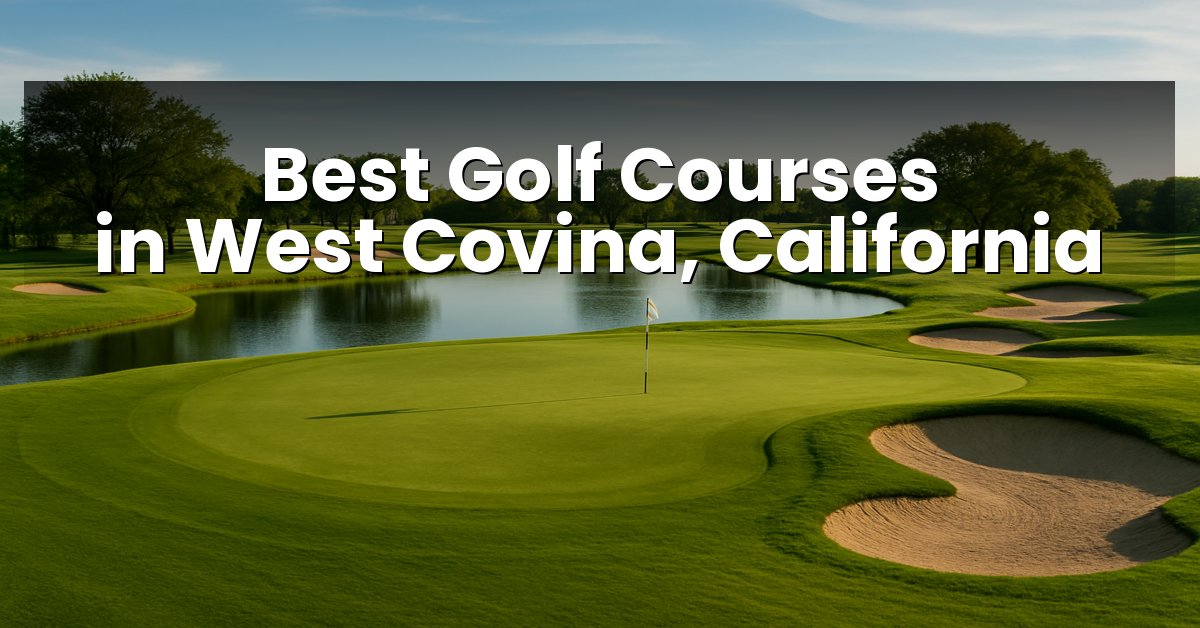 Best Golf Courses in West Covina, California